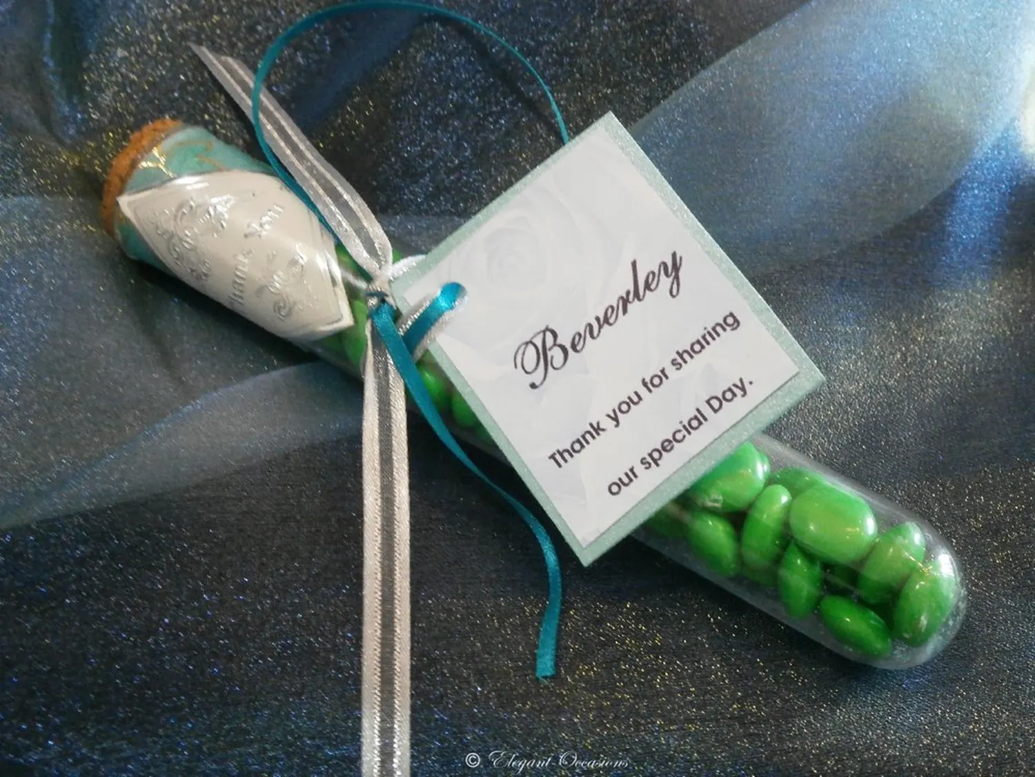 Glass Test Tube for Test tube place card