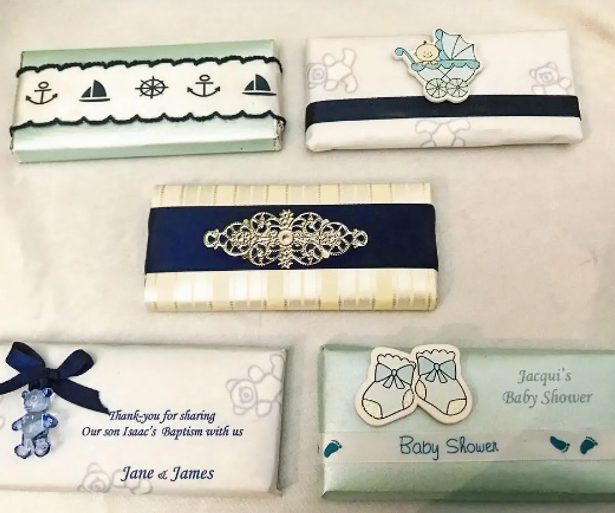 Personalised chocolates
