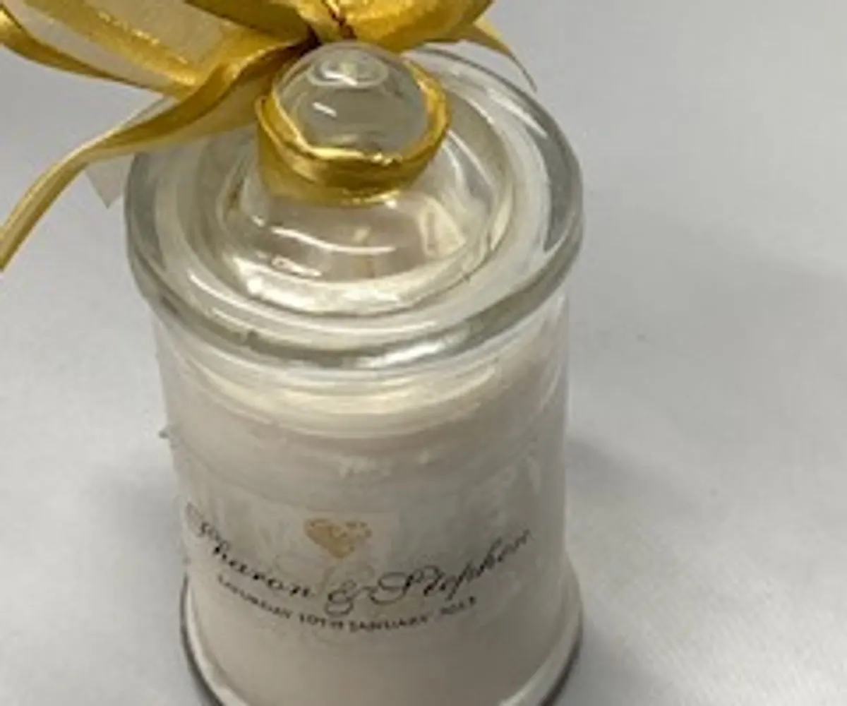 Personalised candles