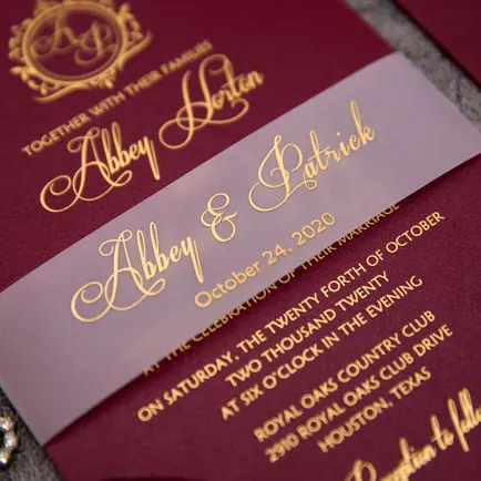 Flat Invitation Card Design 11