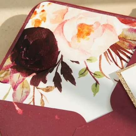 Flat Invitation Card Design 27