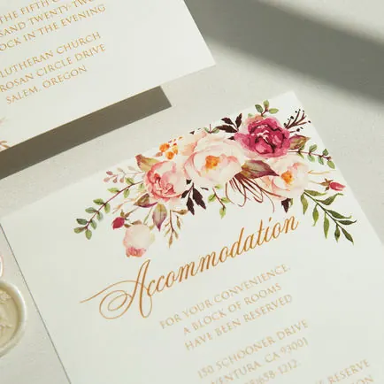 Flat Invitation Card Design 36