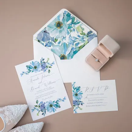 Flat Invitation Card Design 38