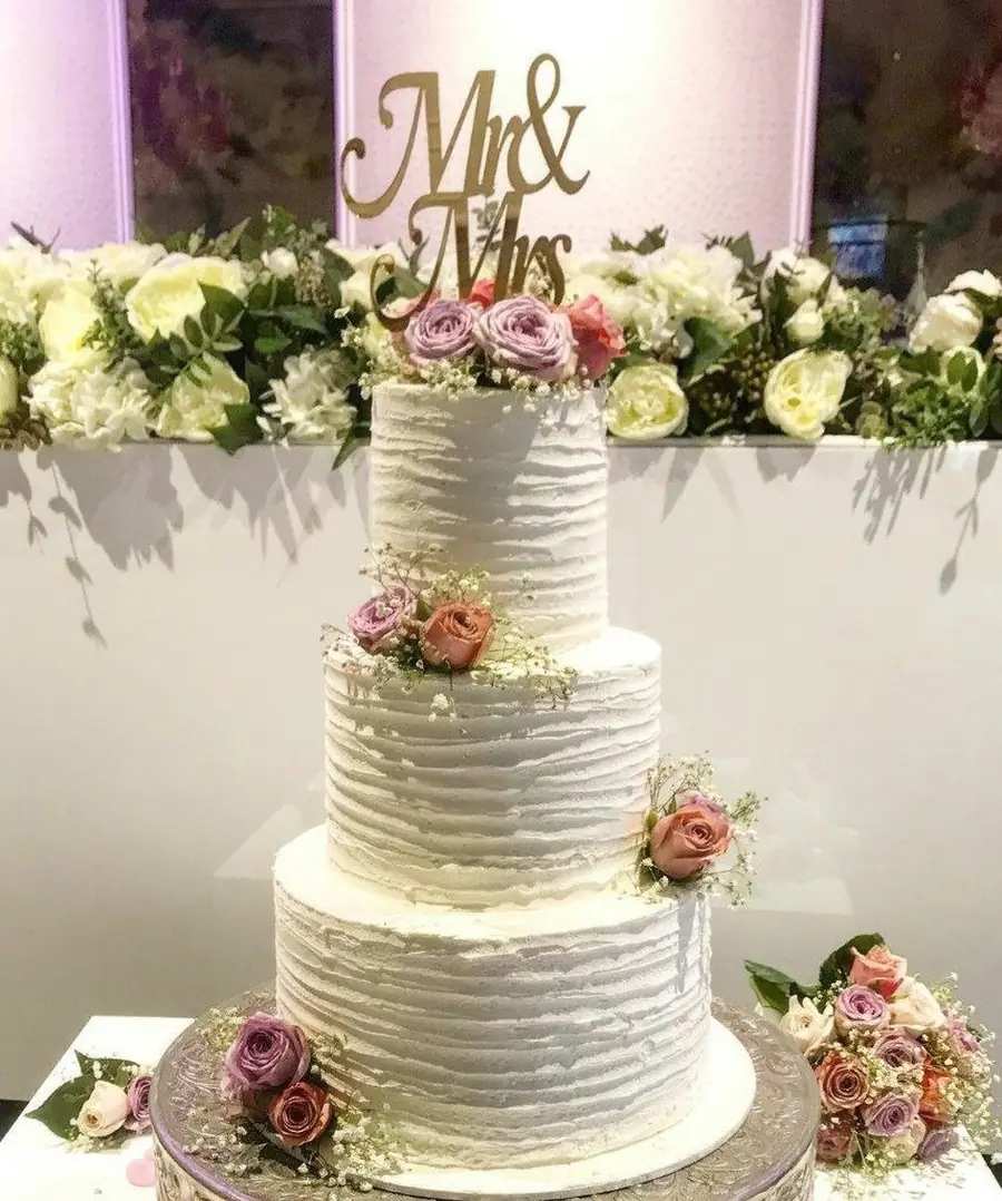 Wedding cake display