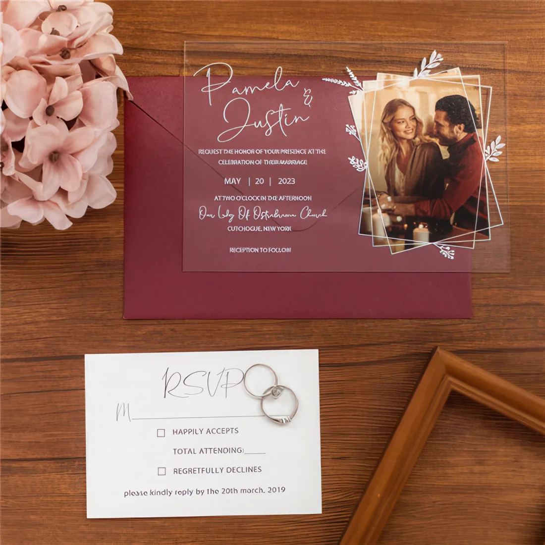 Acrylic Invitation Design 01