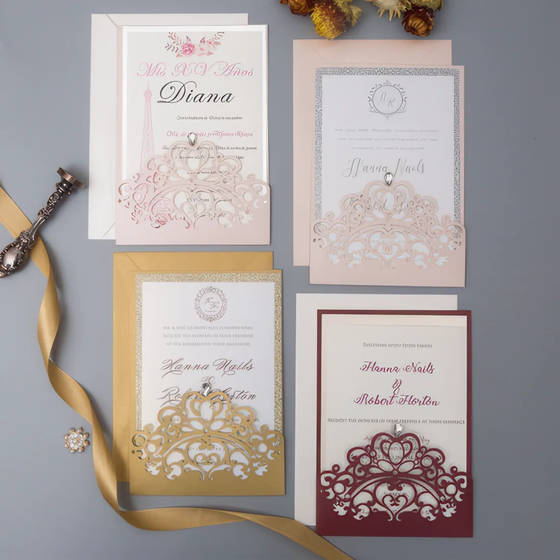 Laser-Cut Invitation Design 01