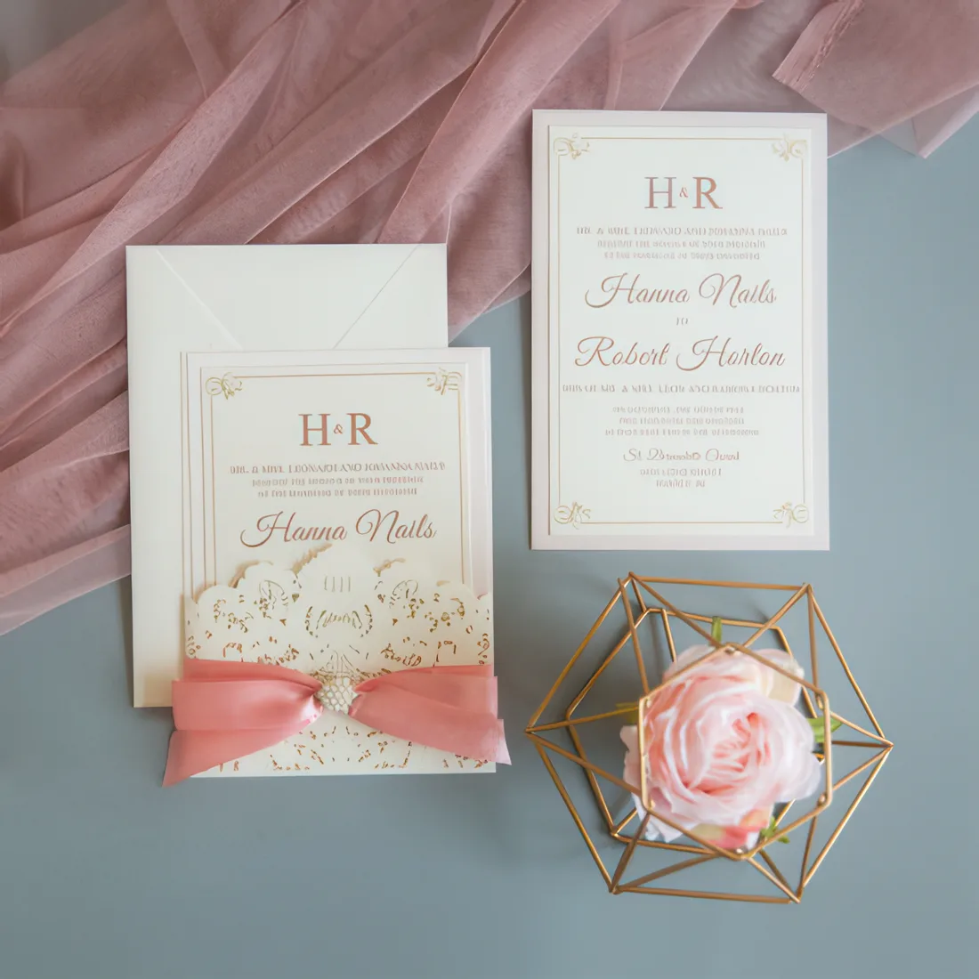 Laser-Cut Invitation Design 04