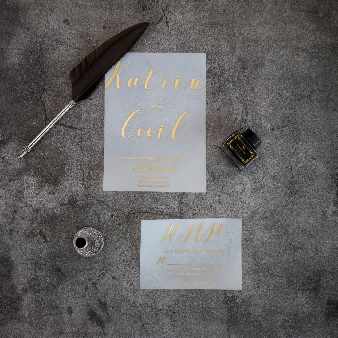 Vellum Invitation Design 01