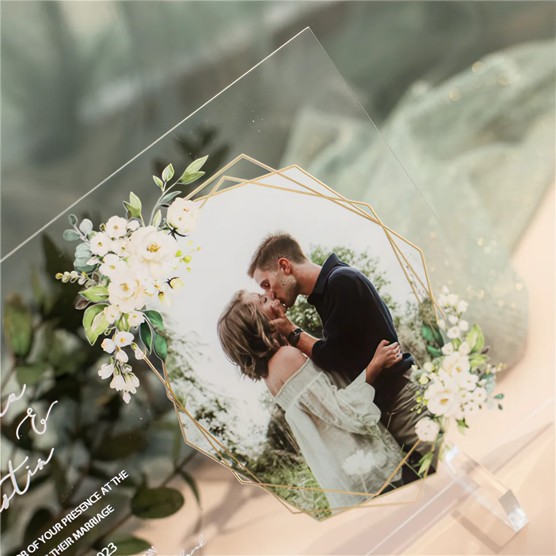 Acrylic Invitation Design 02
