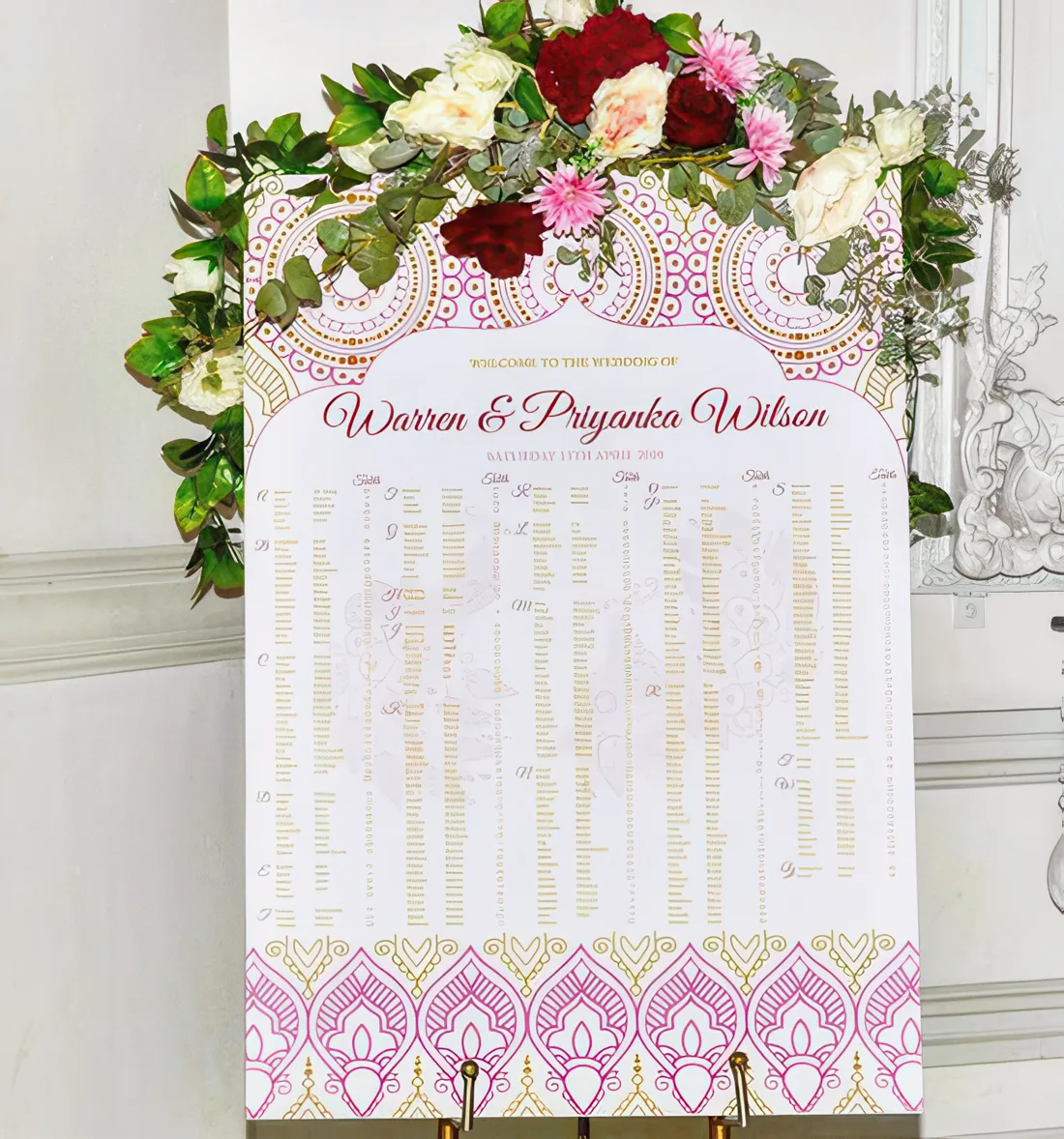Seating Plan Guest Board 04