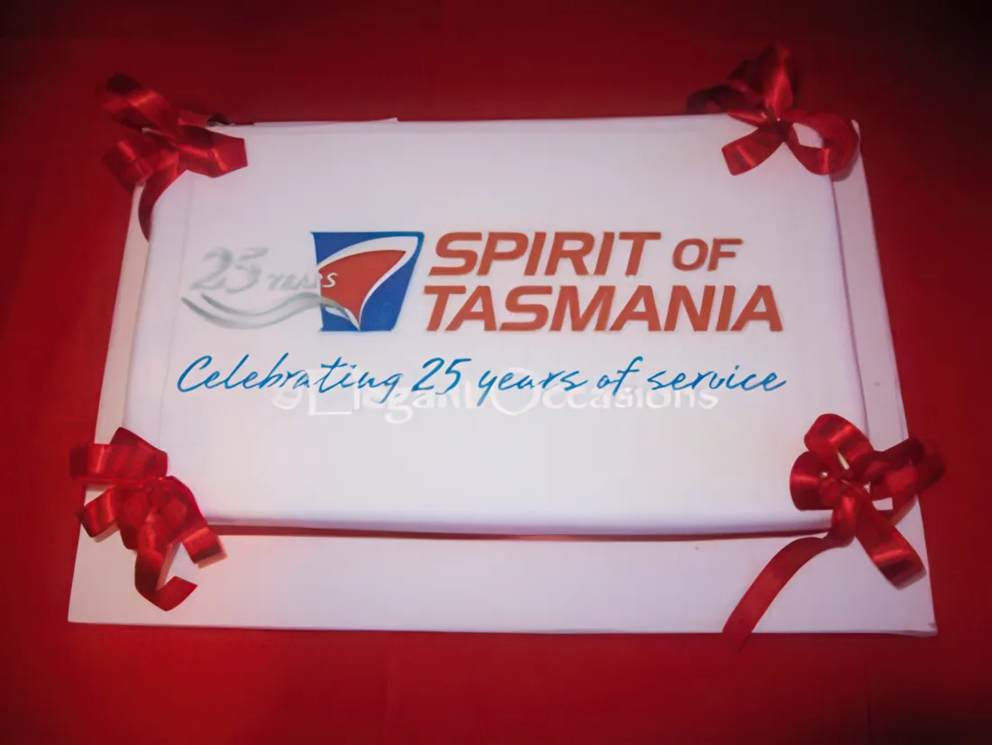 Corporate celebration cake