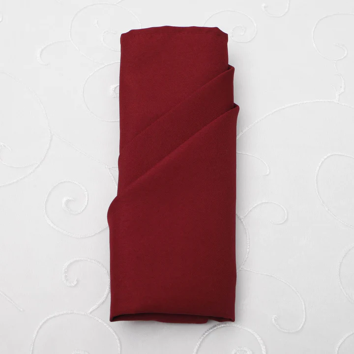 burgundy Napkin for burgundy Napkin