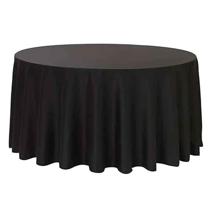 330 black round tablecloth for 330 black round tablecloth