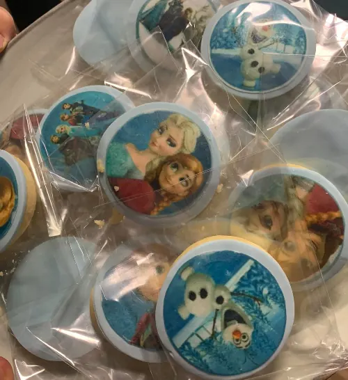 Frozen Theme Cookies for Frozen theme cookies
