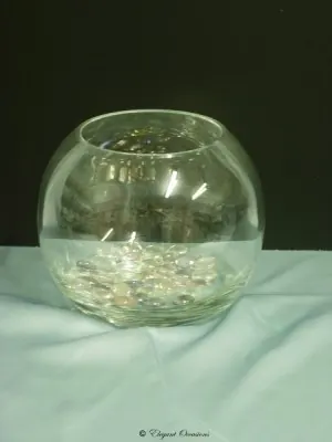 Fishbowl Vase for Glass rose bowl
