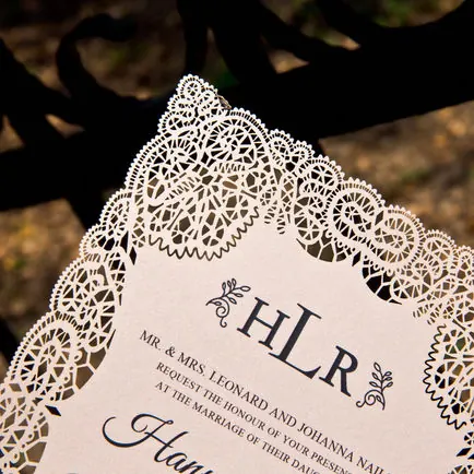 Laser-Cut Invitation Design 119
