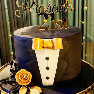 21st cake