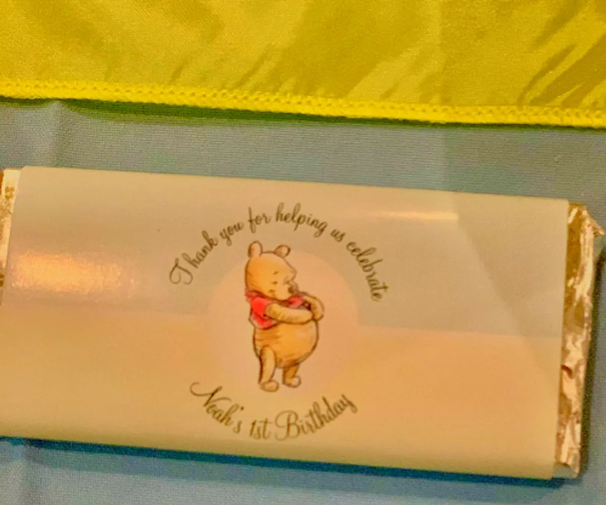 Chocolate place cards