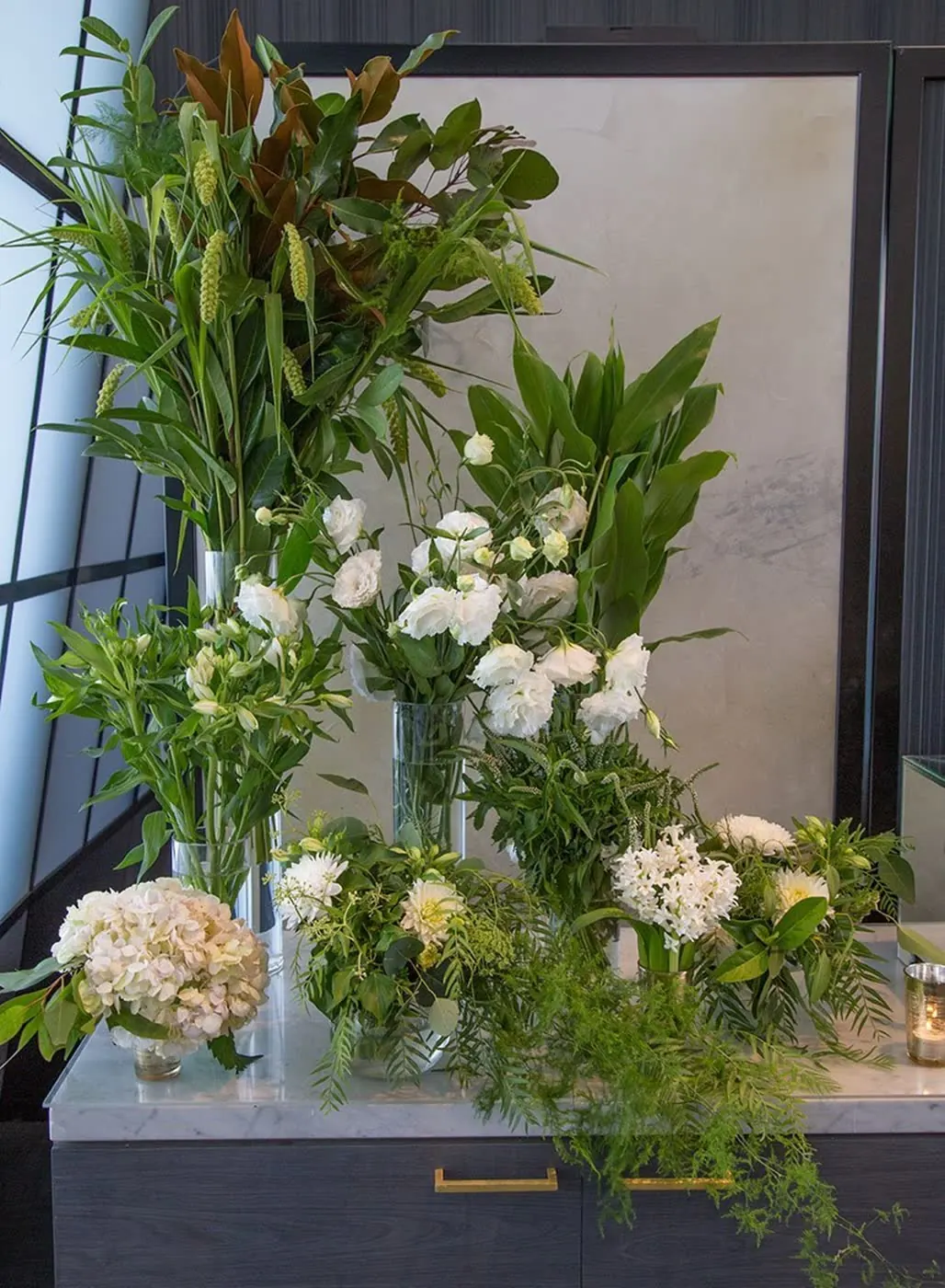 Assortment Of Vases for Bar display