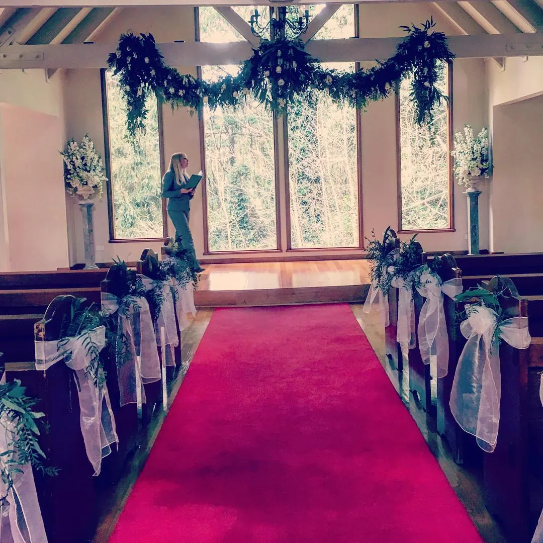 Ceremony Decor for Draping flower ceremony