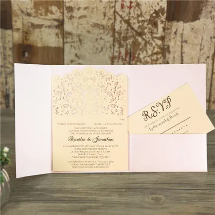 Laser-Cut Invitation Design 103