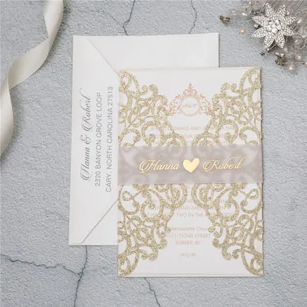 Laser-Cut Invitation Design 128