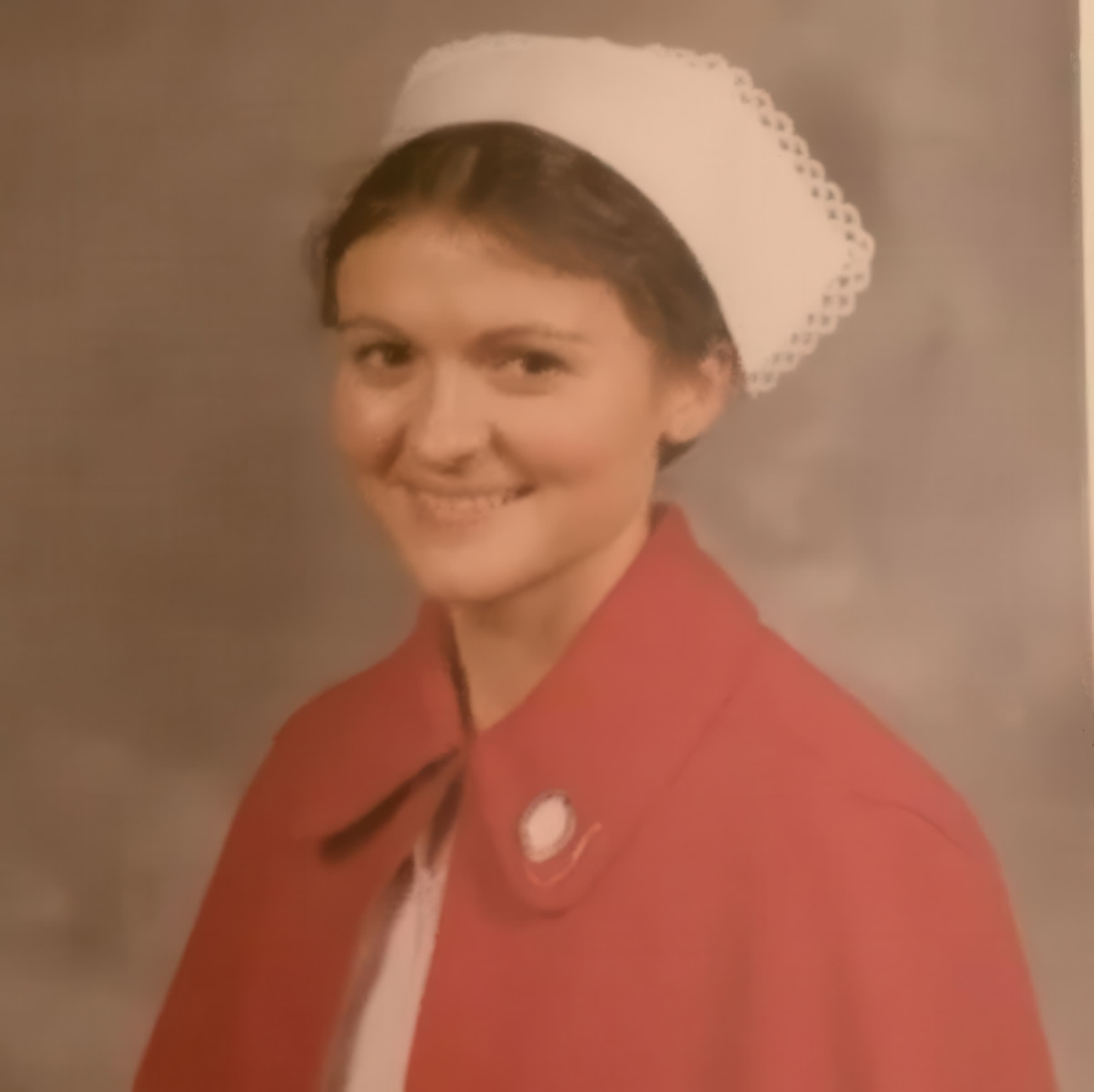 Jelka Jurinovic in her nursing graduation portrait