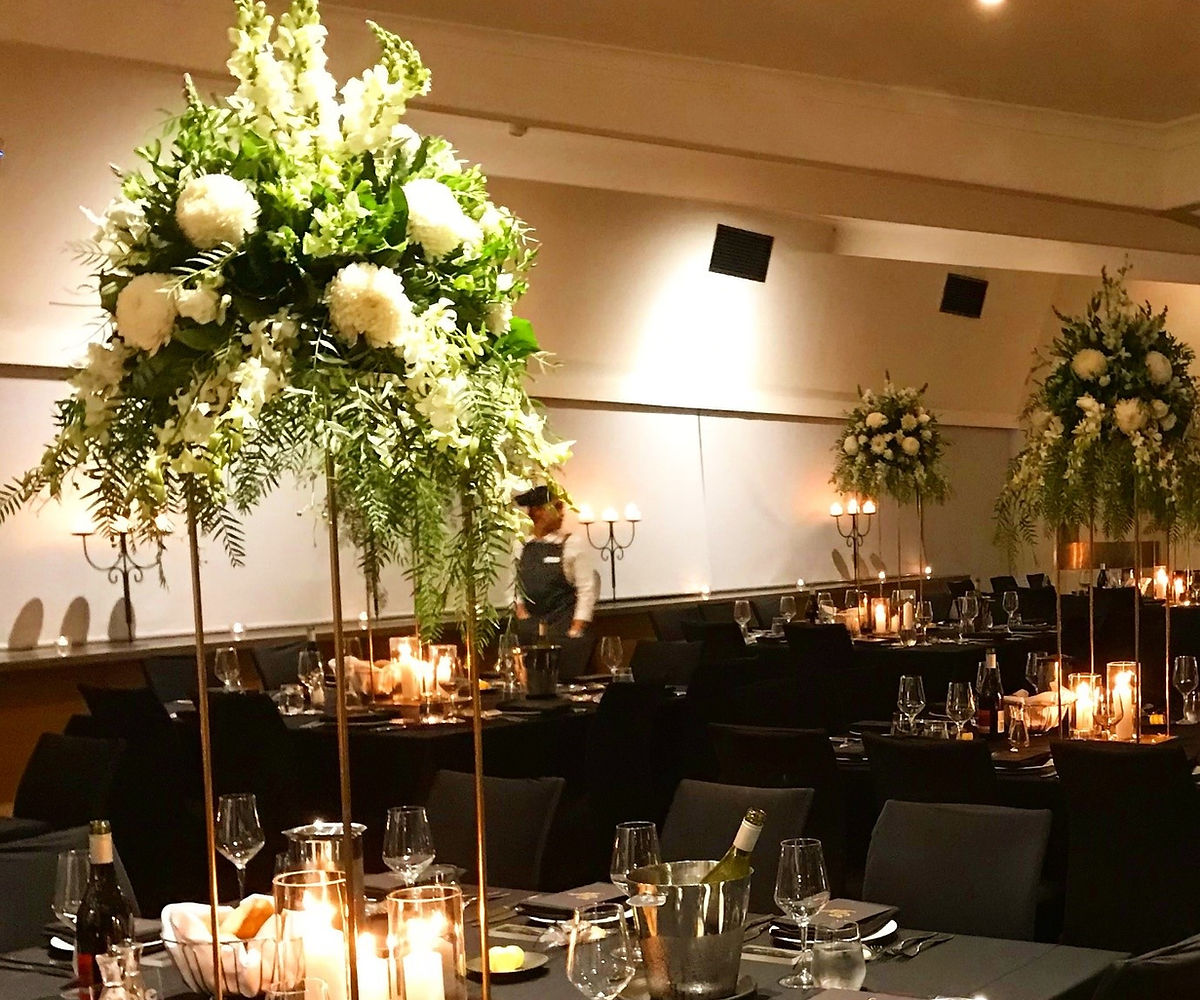 Table centrepieces detail