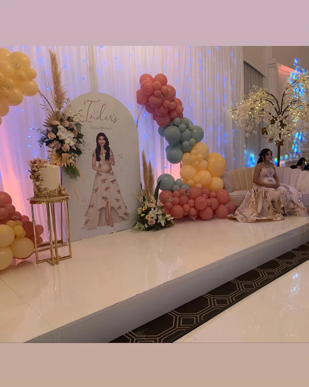 Baby Shower Stage for baby shower stage