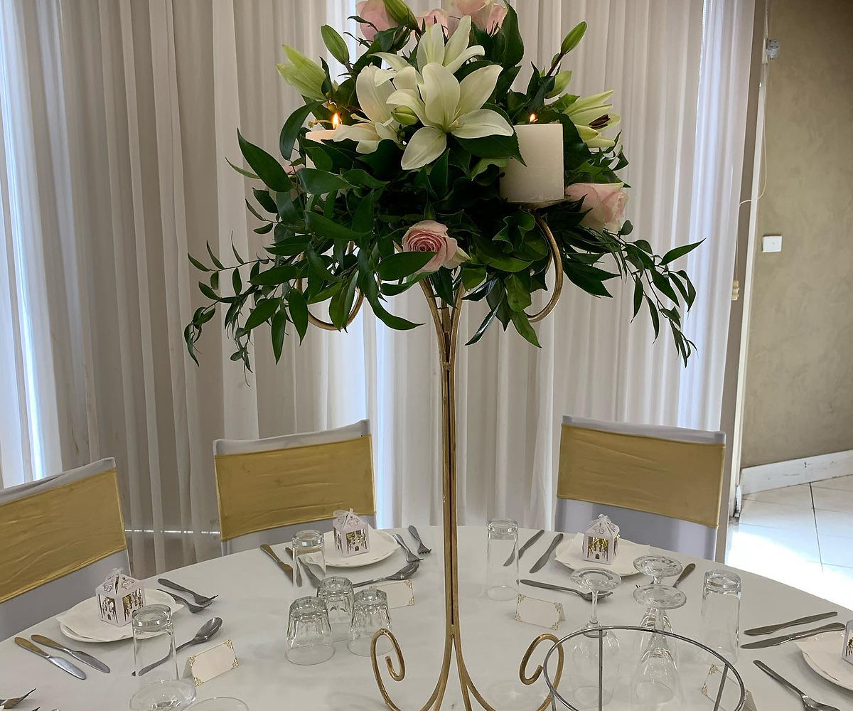 Table centrepieces detail