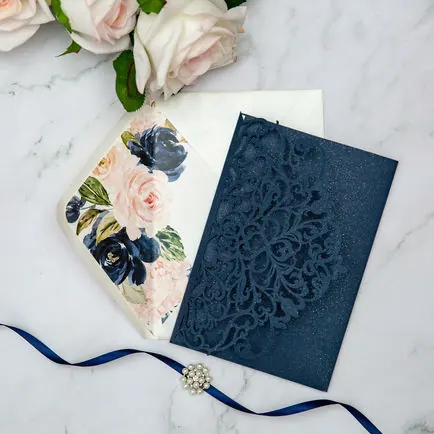 Laser-Cut Invitation Design 082