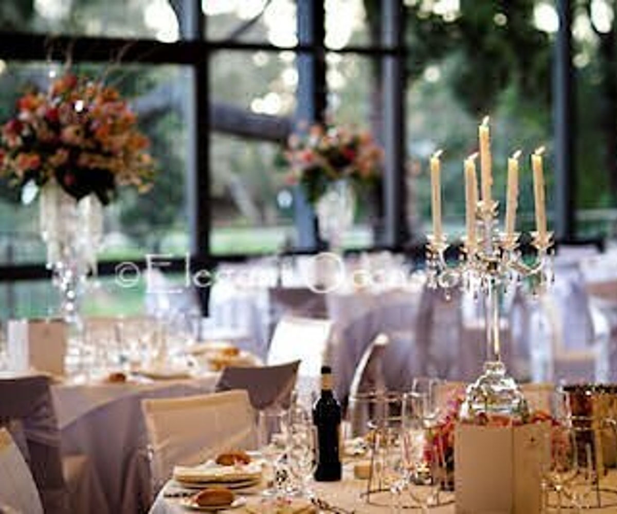 Table centrepieces detail