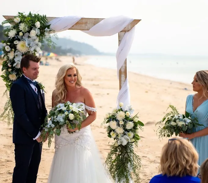 Blue And White Wedding for A touch of blue