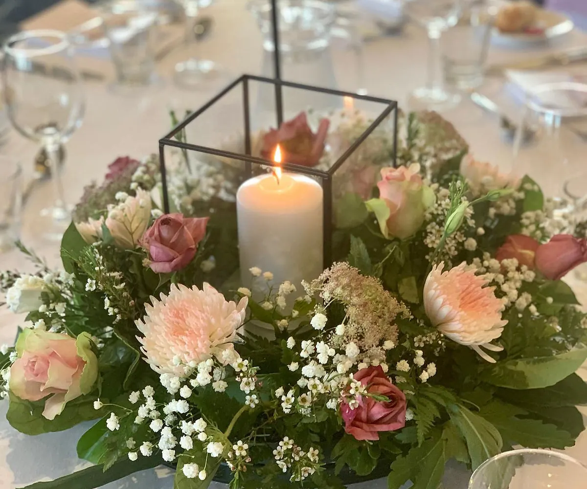 Square candle holders