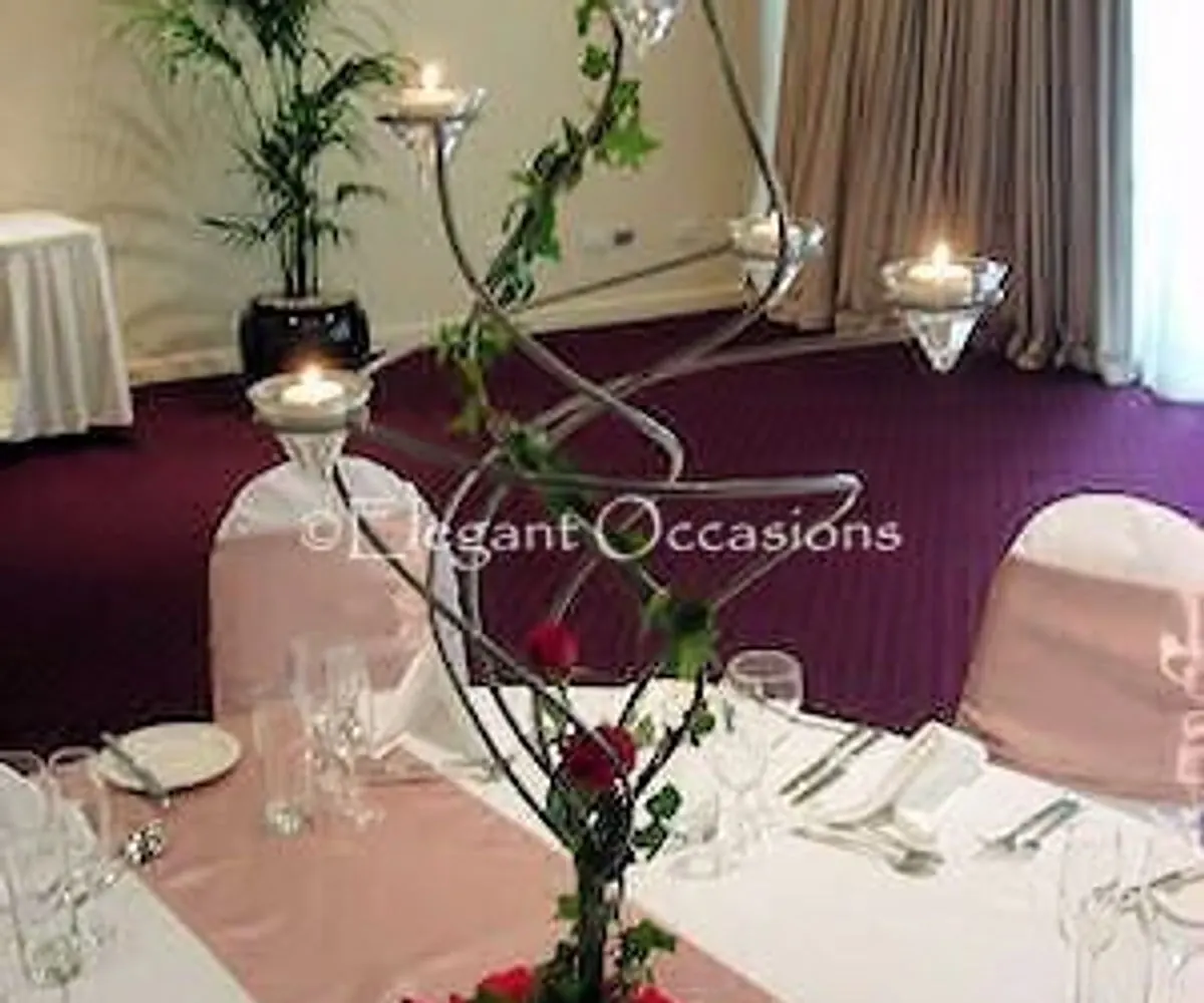 Roses and candles