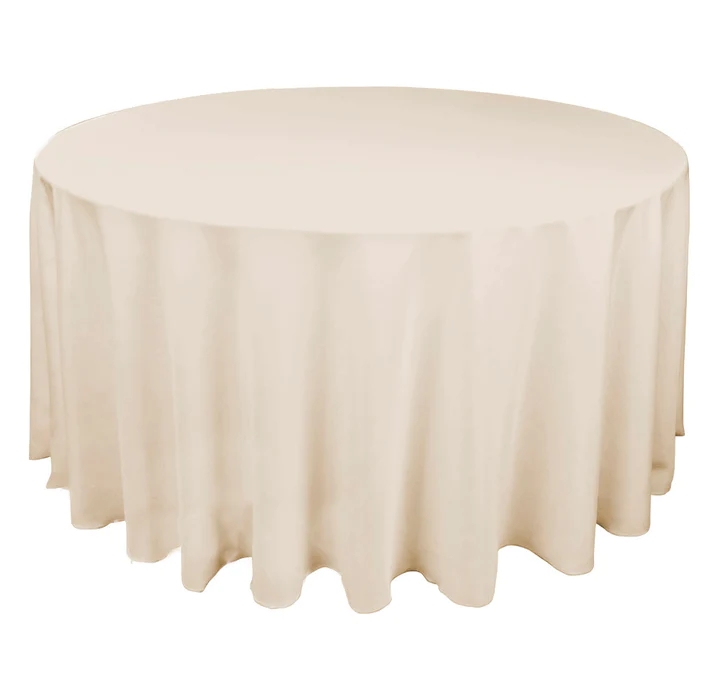Cream ROUND TABLECLOTH for Cream ROUND TABLECLOTH