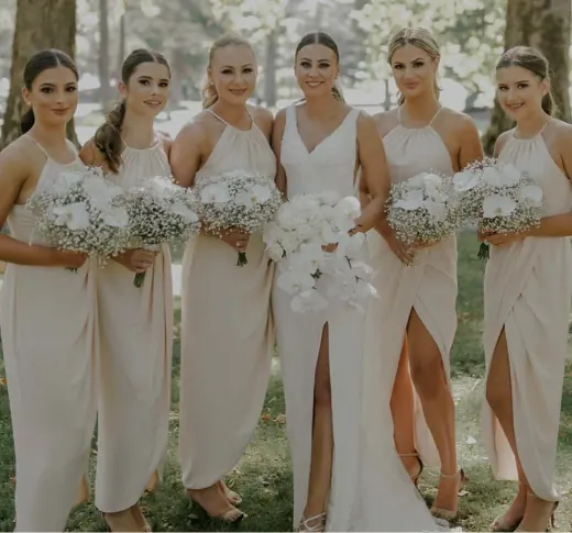 Orchid Bridesmaids Boquets for Simply stunning bouquets