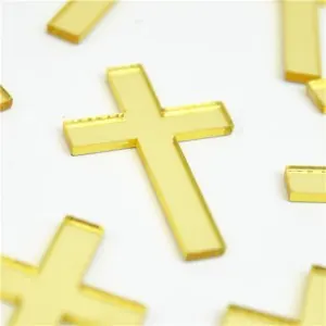Acrylic Gold Cross for ACRYLIC GOLD CROSS
