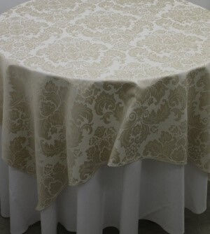 gold and ivory cloth