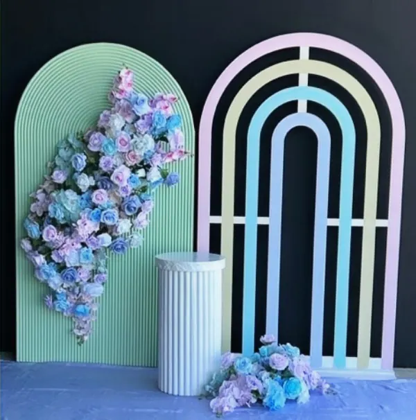 Floral Baby Shower Backdrop for Sky's the limit