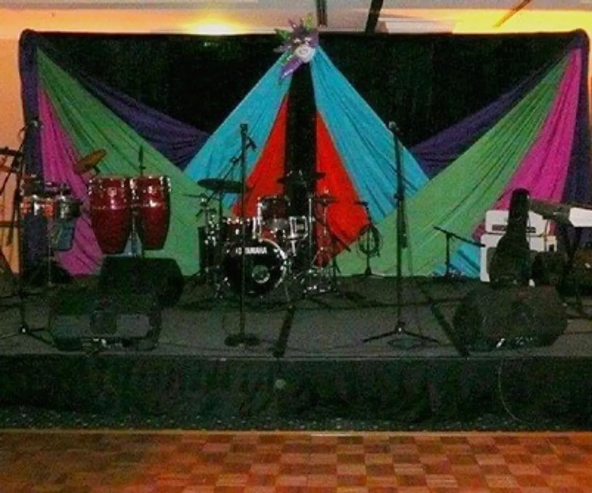 Themed backdrop