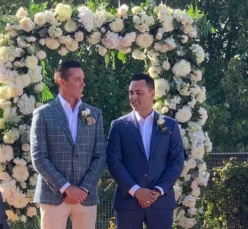 Floral Ceremony Arch for Garden ceremony arch