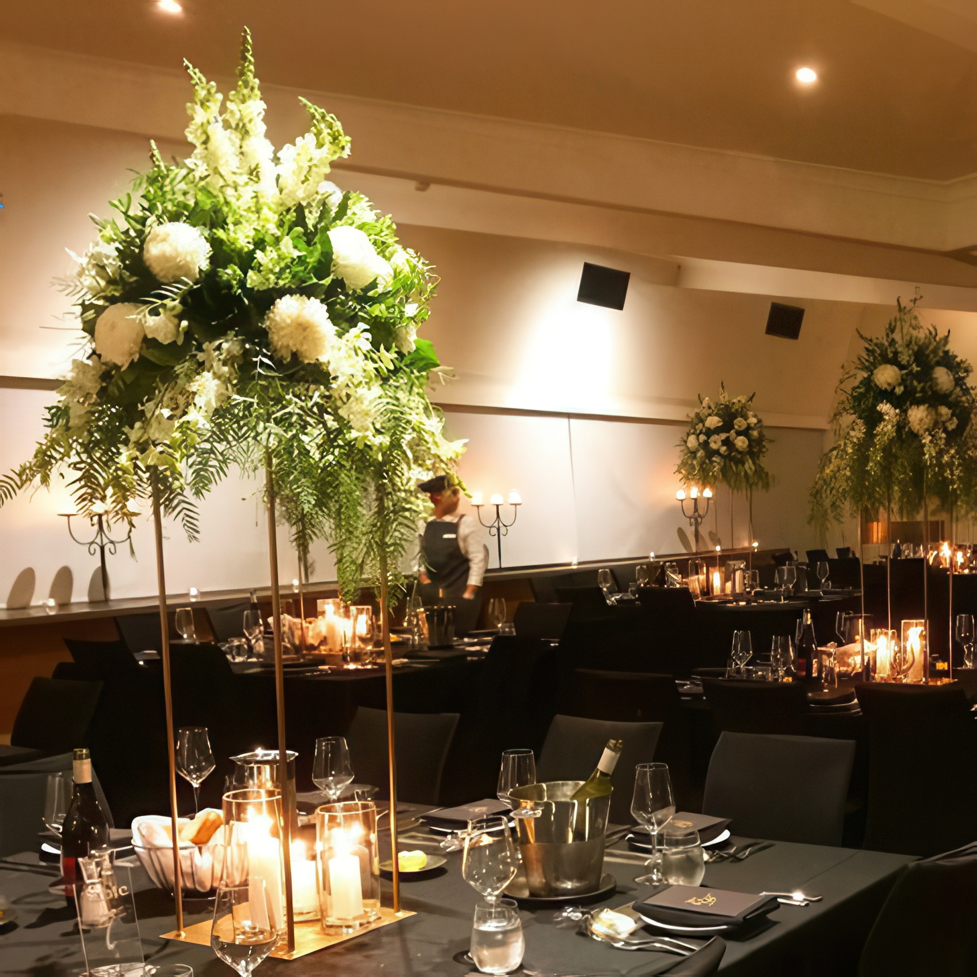 Floral Table Centrepieces