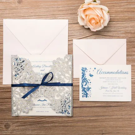 Laser-Cut Invitation Design 124