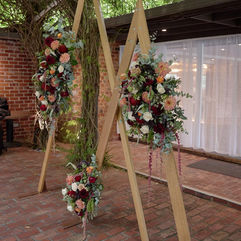 double triangle arch arch