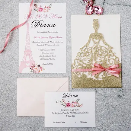 Laser-Cut Invitation Design 121