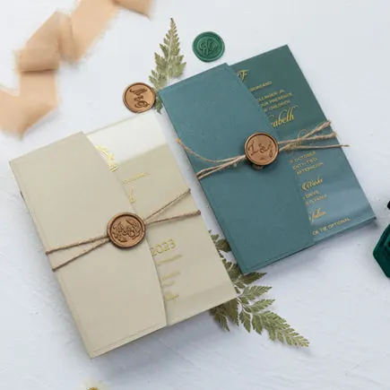 Laser-Cut Invitation Design 076