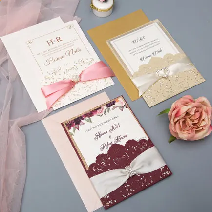 Laser-Cut Invitation Design 003