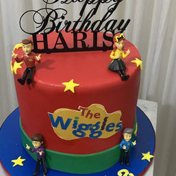 Acrylic cake topper