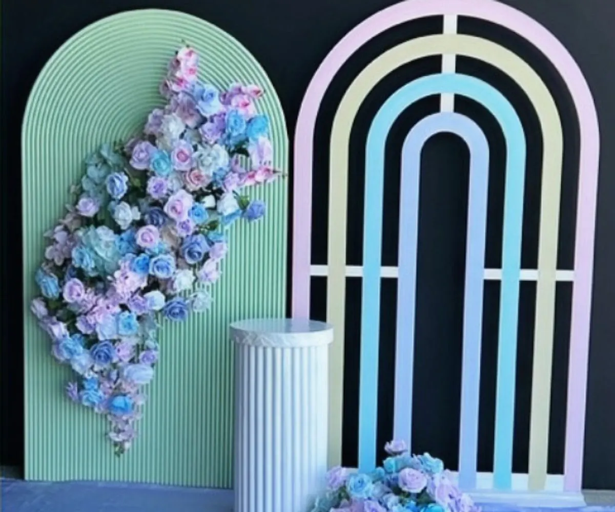 Baby shower backdrop
